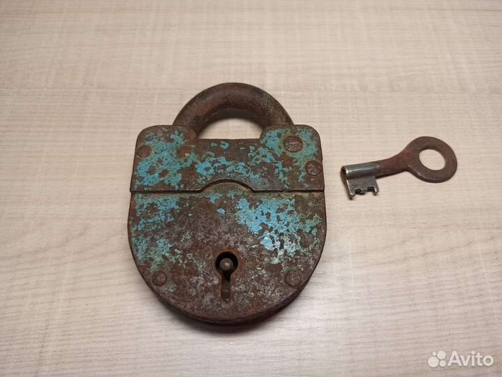 Советский Замок С Ключом Сделано В СССР Ретро