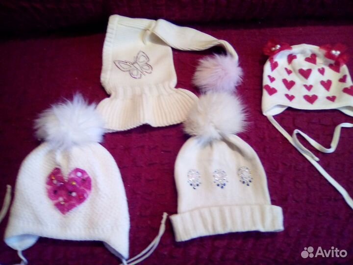 Шапки для девочки