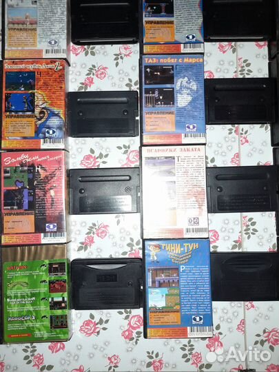 Картриджи Sega MD 