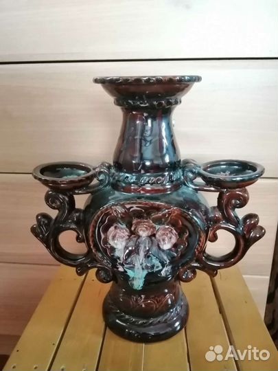 Подсвечник керамика СССР