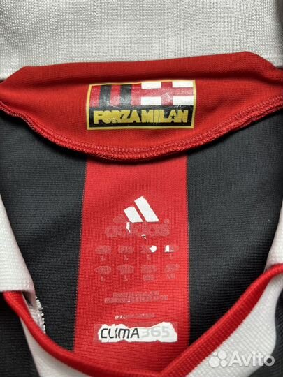 Футбольная форма adidas джерси AC Milan (vintage c