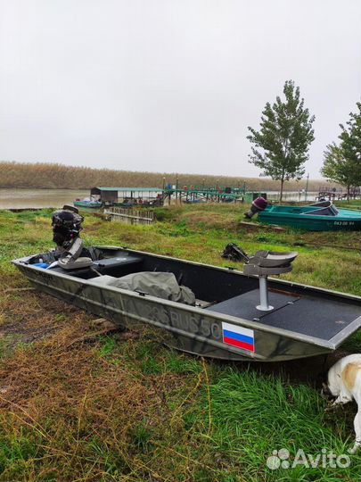 Болотоход grizzly с мотором Pro drive 36 лс