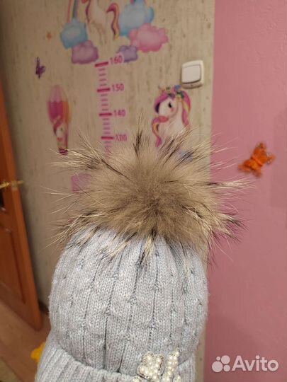 Шапка зимняя для девочки