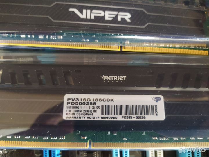 Материнская плата Asus p8z77-v