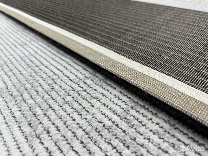 Ковер новый, черный 200х400см