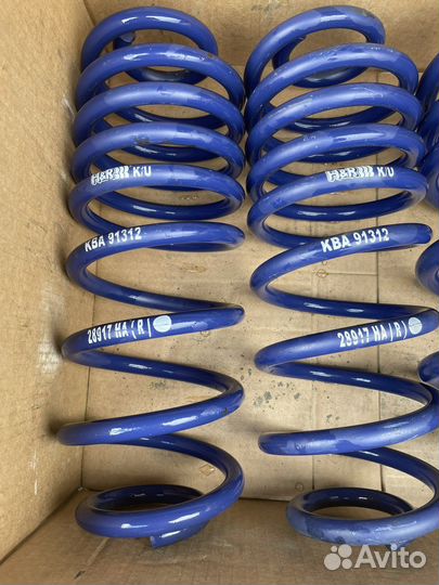 Пружины с занижением на Audi A6 C7