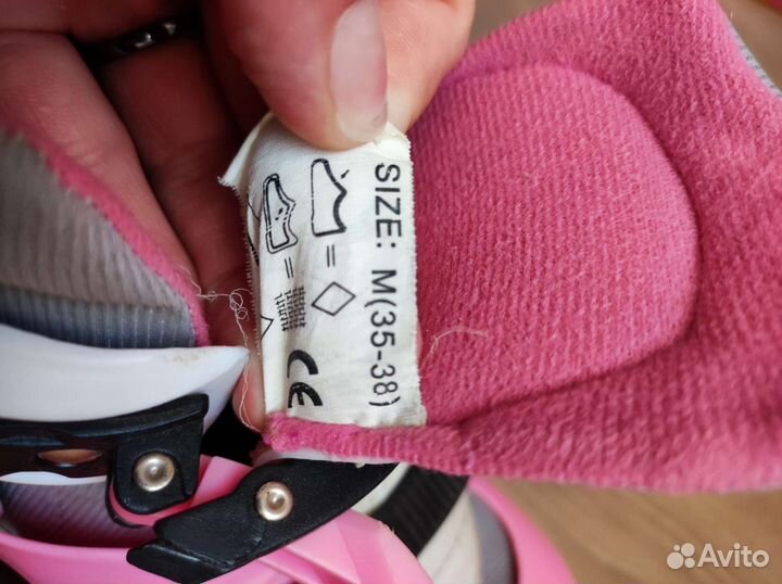 Роликовые коньки раздвижные 35-38