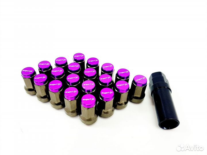 Гайки toppfit Super lock nuts M12x1.25 (сталь) (Фи