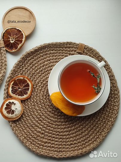 Салфетки из джута