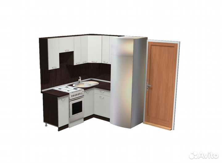 Кухня угловая