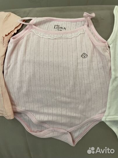 Одежда на девочку 6-9 месяцев