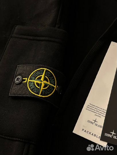 Спортивный костюм Stone Island черный LUX