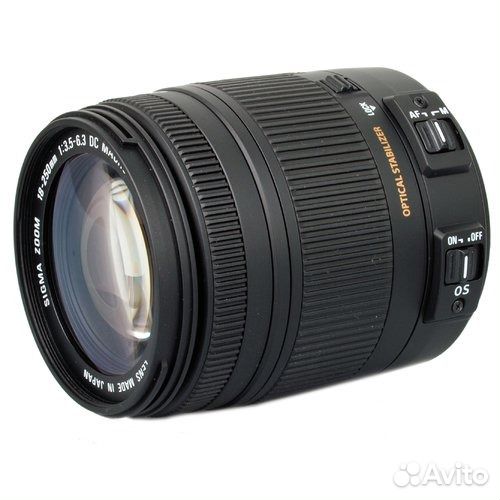 Объектив Sigma AF 18-250mm f/3.5-6.3 DC OS Macro