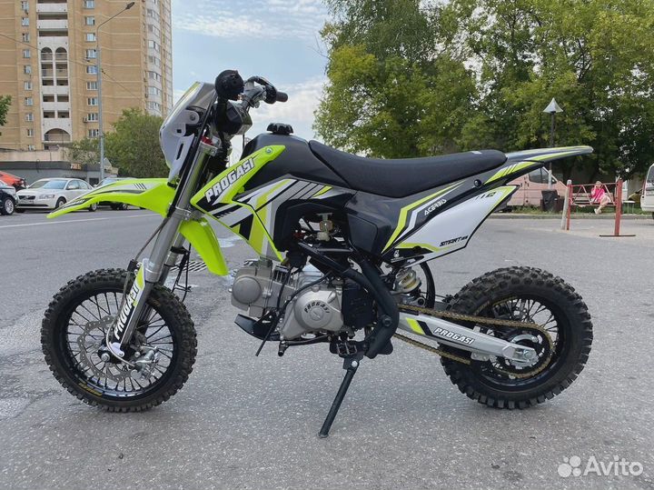 Мотоцикл Progasi Smart mini 125 зеленый