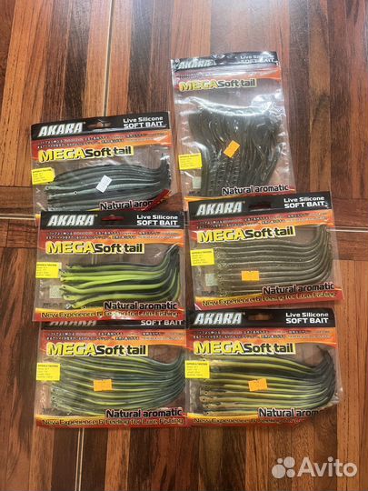 Силиконовые приманки akara
