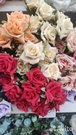 Искусственные цветы для декора