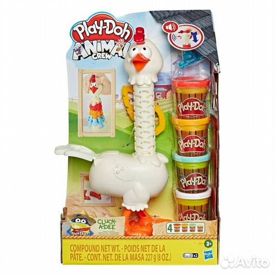 Игровой набор Play-Doh Курочка чудо в перьях Hasb