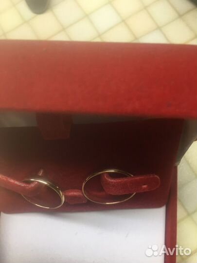 Обручальные кольца золото