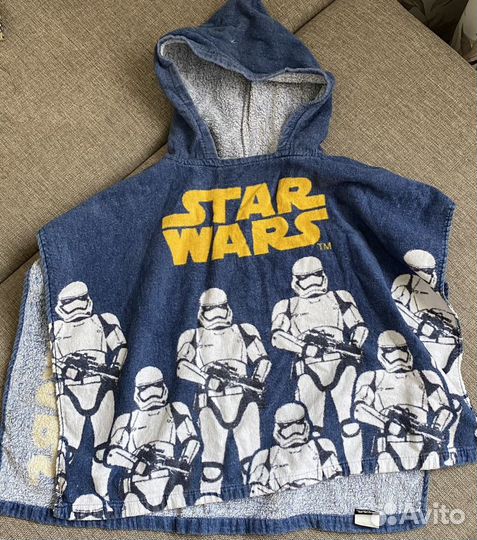 Полотенце детское пляжное с капюшоном Zara