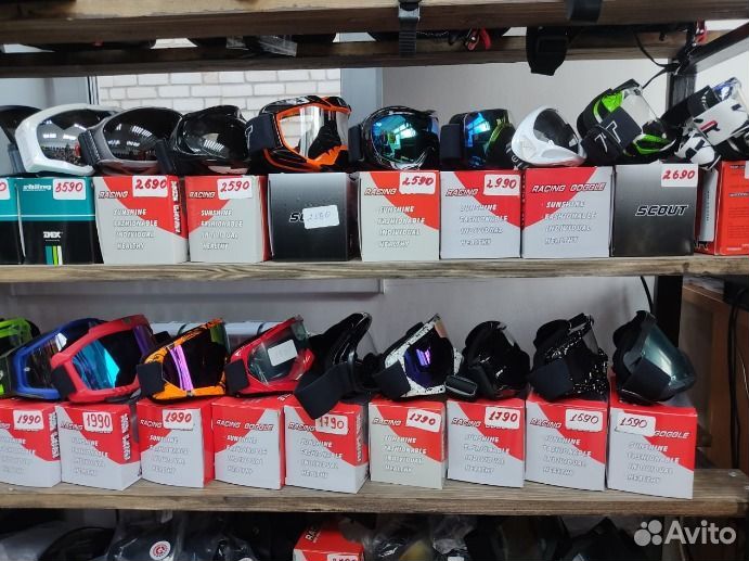 Очки для мотокросса в наличии