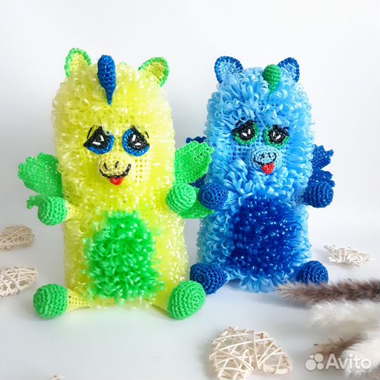 Мочалка ручной работы в ассортименте