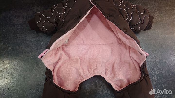 Комбинезон зимний для маленьких собак,triol