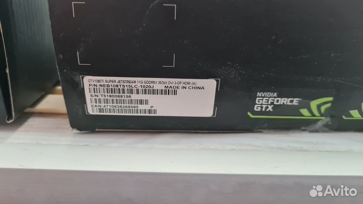 Видеокарта Palit Super JetStream 1080 Ti