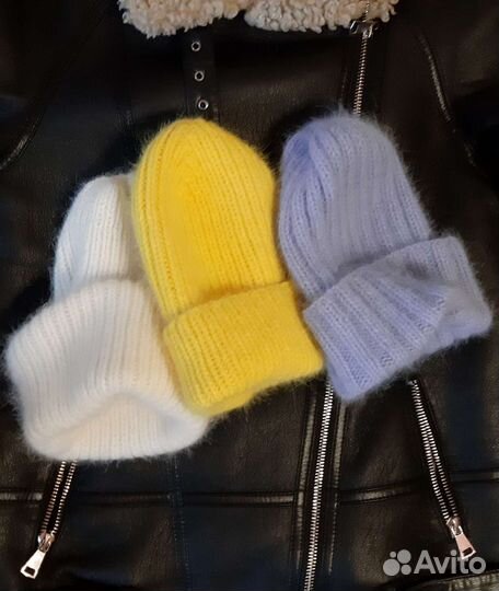 Шапка из пуха норки