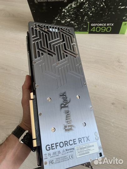 Видеокарта Palit GeForce RTX 4090 GameRock