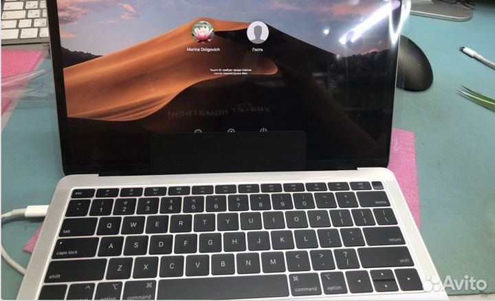 Топкейс Клавиатура Macbook Air 13 2018 2019 A1932
