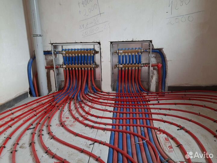 Отопление водоснабжение канализация теплый пол