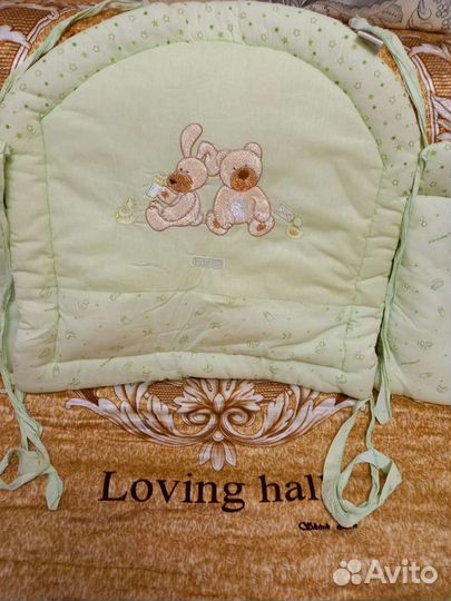 Бортики в детскую кроватку