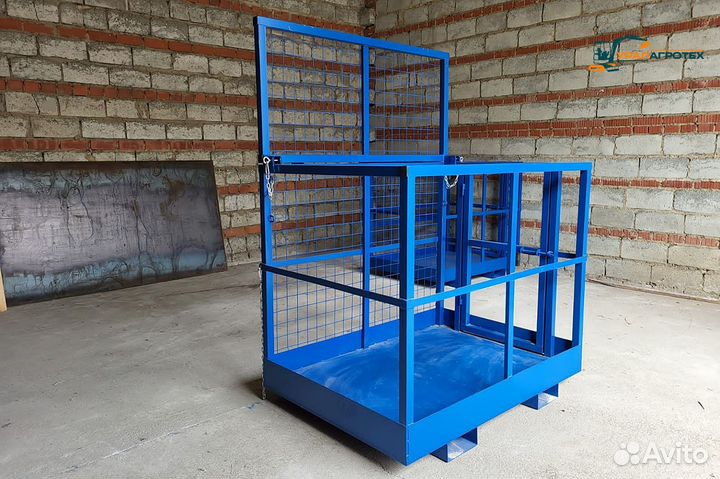 Корзина монтажная (люлька) кпм-1(U5) на погрузчик