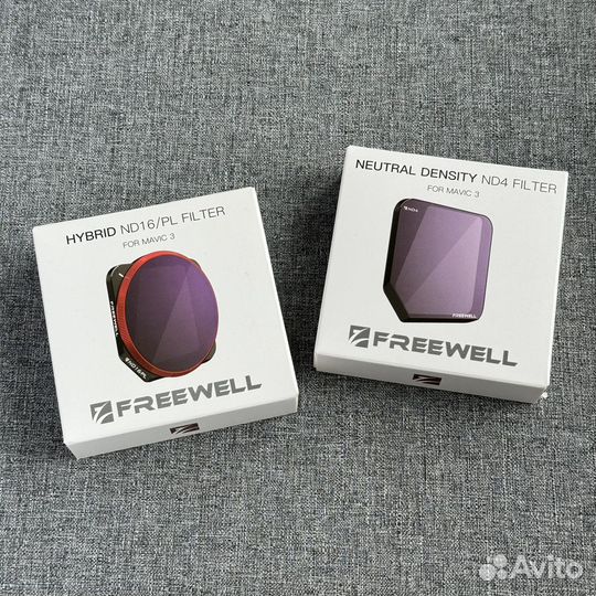 Фильтры Freewell для DJI Mavic 3 ND4 ND16/PL