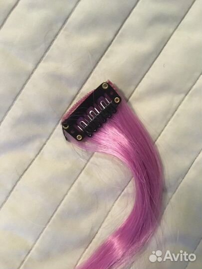 Розовые пряди