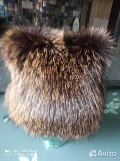 Шапка зимняя меховая женская