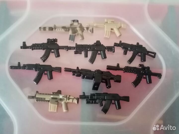 Lego оружия и аксессуары