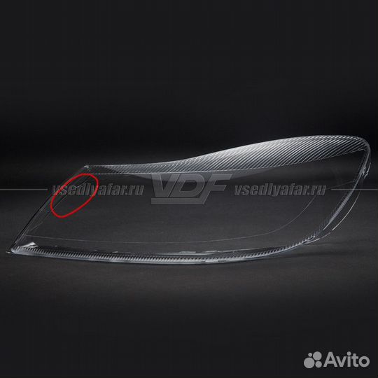 Уцененное стекло для фары Skoda Octavia A5 (2008-2