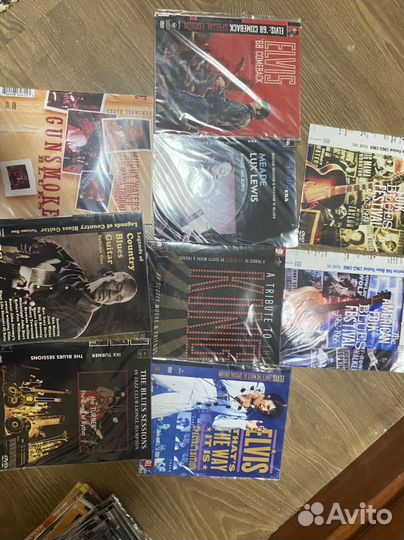 Коллекция DVD и mp3 дисков