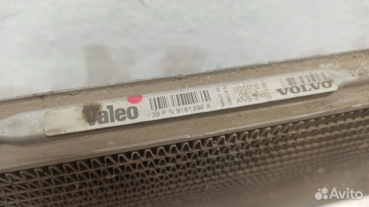 Радиатор интеркуллера Volvo S60 (2000-2010г)