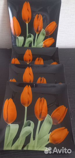 Тарелки стекло