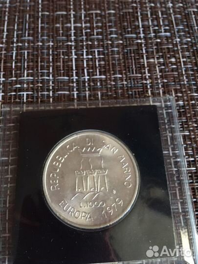 Монета San marino