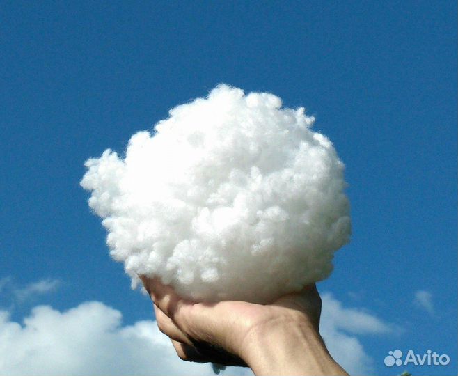 Холлофайбер, синтепух (Корея). Высш. сорт. 10 кг