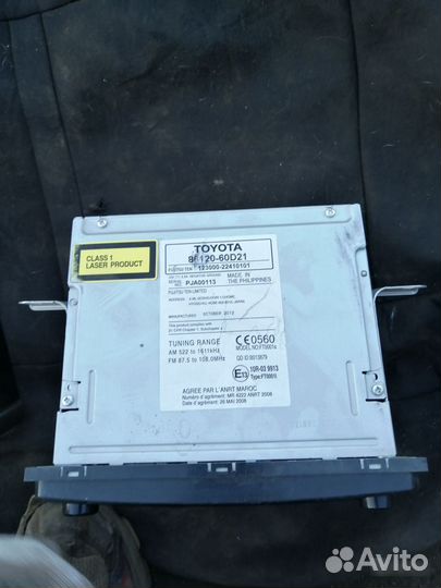 Оригинальная Магнитола Toyota Prado 150