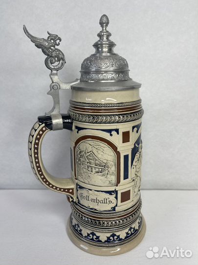 Большая антикварная кружка Germany