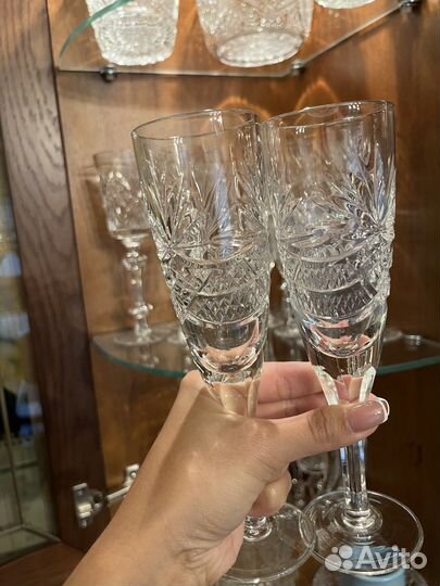 Хрустальные бокалы