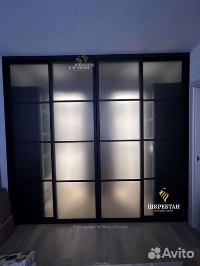 Стеклянные перегородки для зонирования