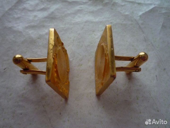 Запонки SEA lord, запонки - 3 вида СССР