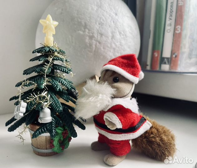 Новогодний набор sylvanian