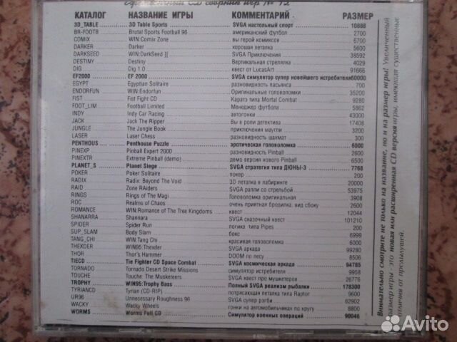 CD диски со старыми компьютерными играми
